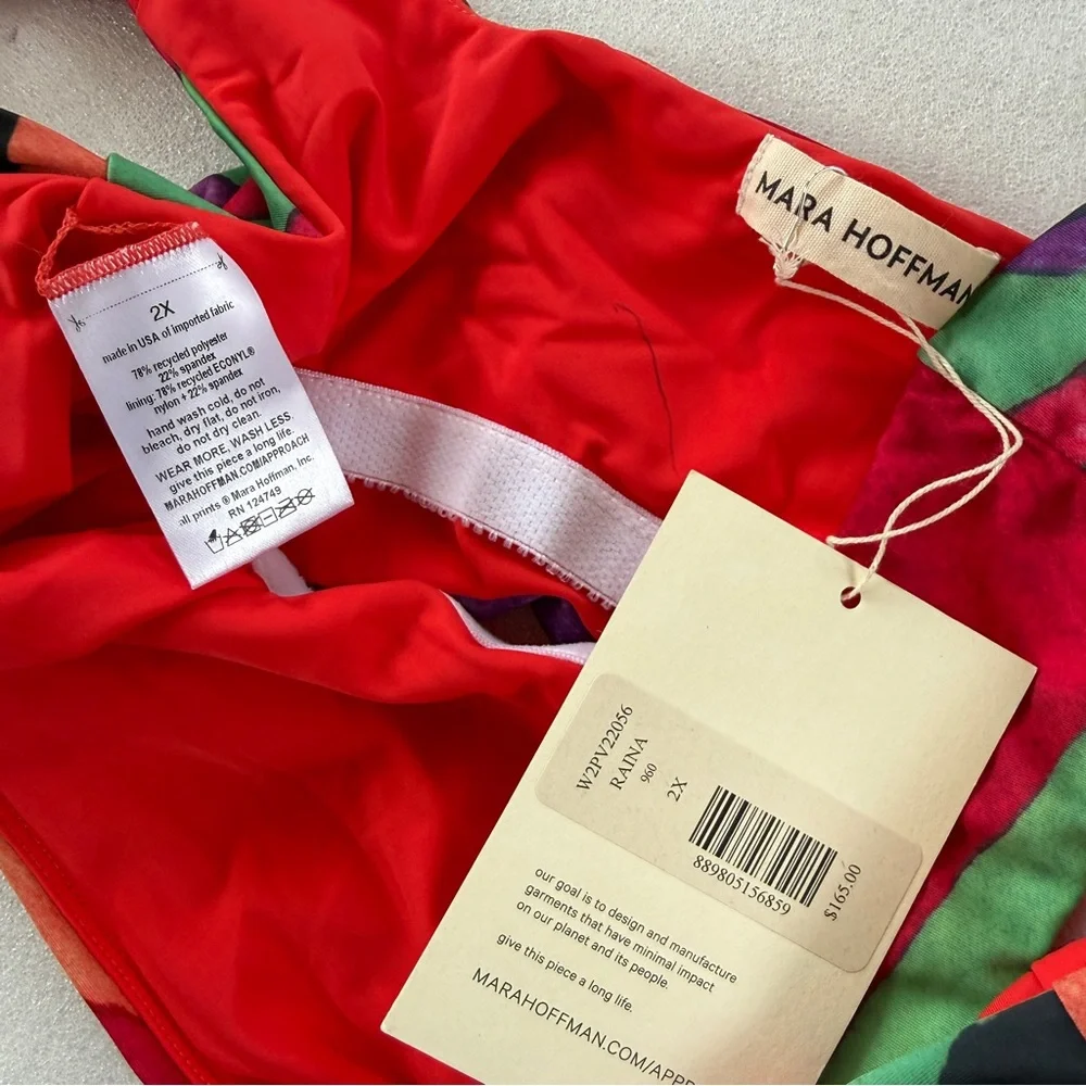 Mara Hoffman Raina Bralette Bikini Top